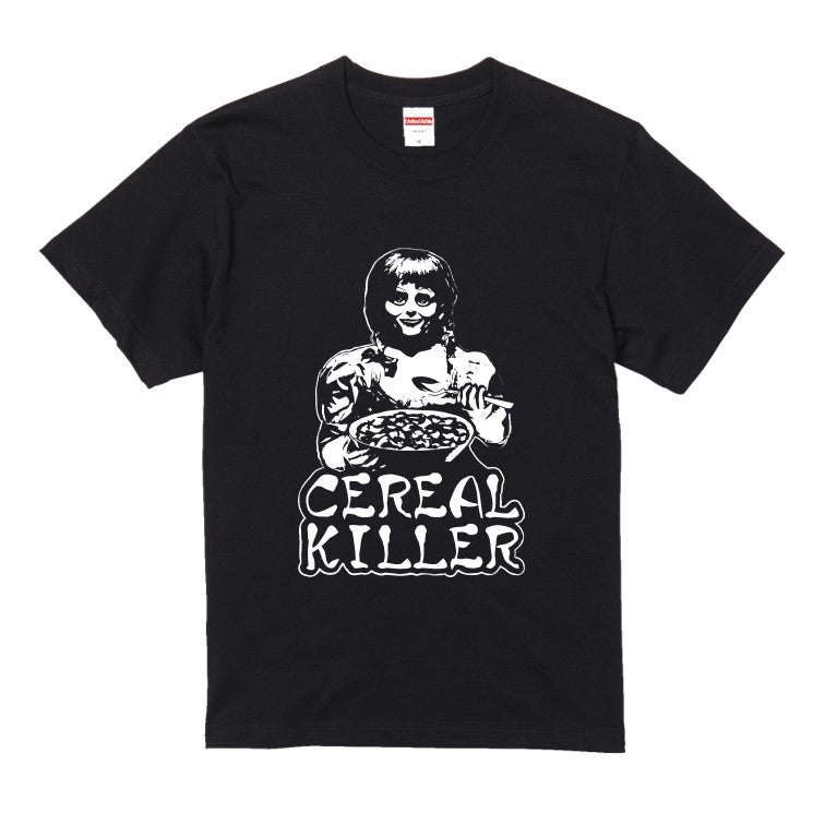 ハロウィンTシャツ半袖Tシャツ【シリアルキラーアナベル風呪いの人形】おもしろTシャツ ネタTシャツ