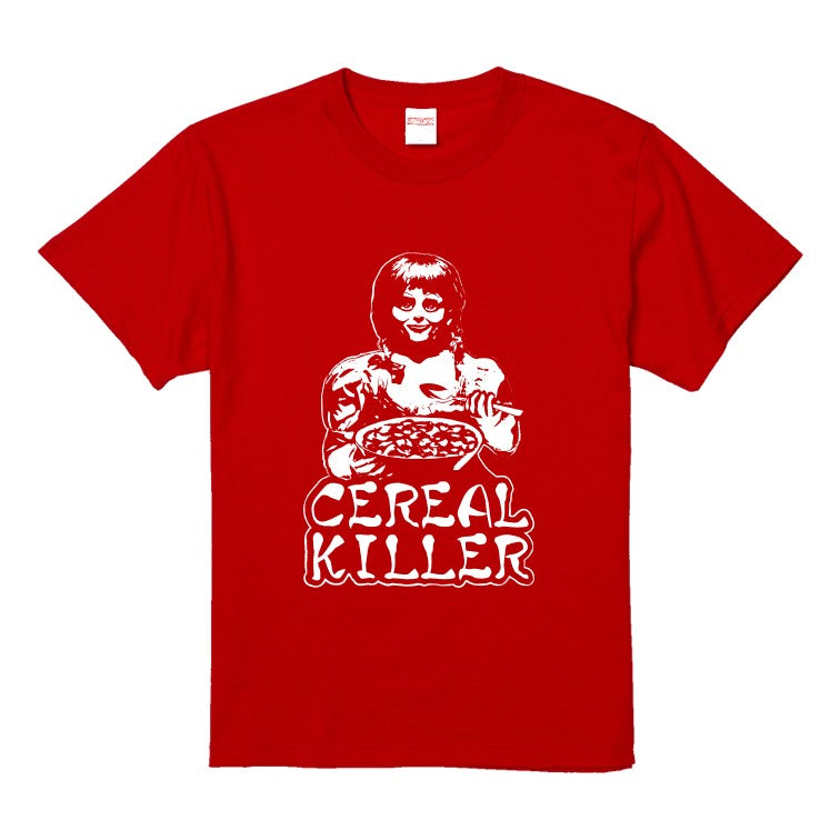 ハロウィンTシャツ半袖Tシャツ【シリアルキラーアナベル風呪いの人形】おもしろTシャツ ネタTシャツ