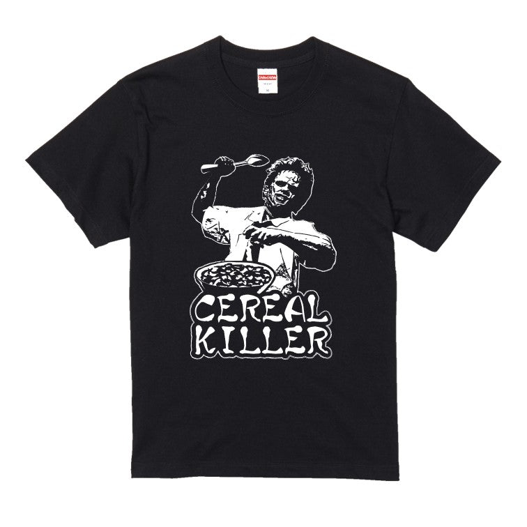 ハロウィンTシャツ半袖Tシャツ【シリアルキラーレザーフェイス風チェーンソーマン】おもしろTシャツ ネタTシャツ
