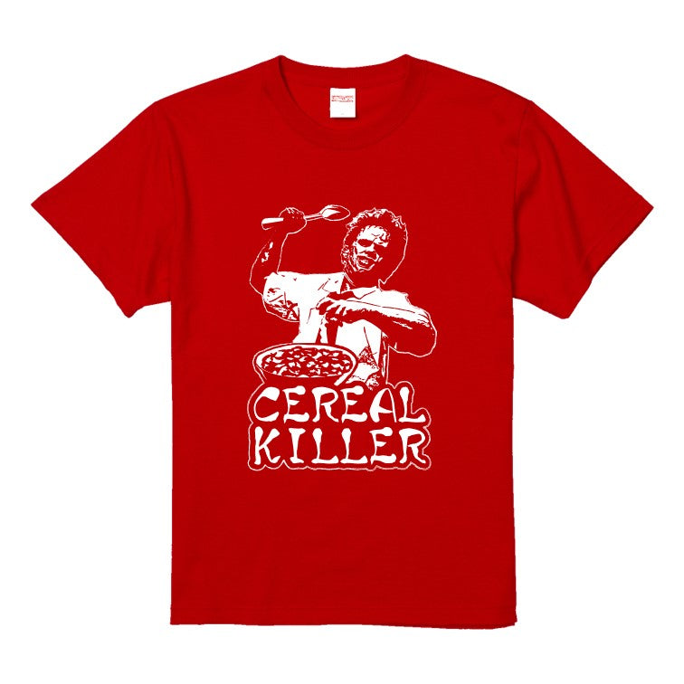 ハロウィンTシャツ半袖Tシャツ【シリアルキラーレザーフェイス風チェーンソーマン】おもしろTシャツ ネタTシャツ