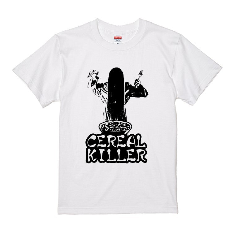 ハロウィンTシャツ半袖Tシャツ【シリアルキラー貞子風超能力女】おもしろTシャツ ネタTシャツ