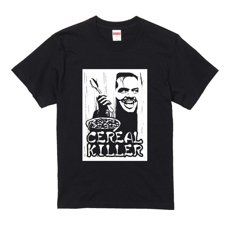 ハロウィンTシャツ半袖Tシャツ【シリアルキラージャックニコルソン風憑りつかれ作家】おもしろTシャツ ネタTシャツ