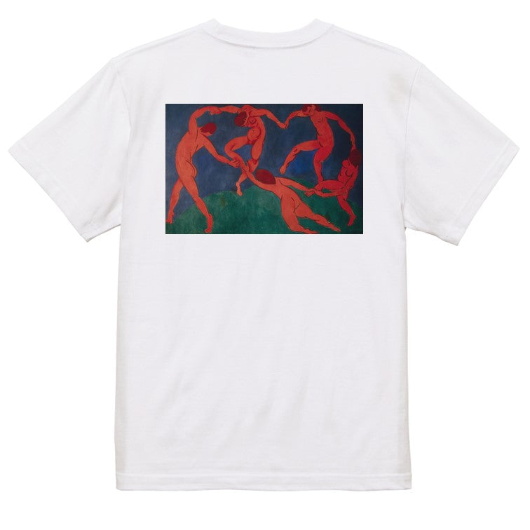 芸術系半袖Tシャツ【アンリ・マティス「ダンス」】おもしろTシャツ ネタTシャツ