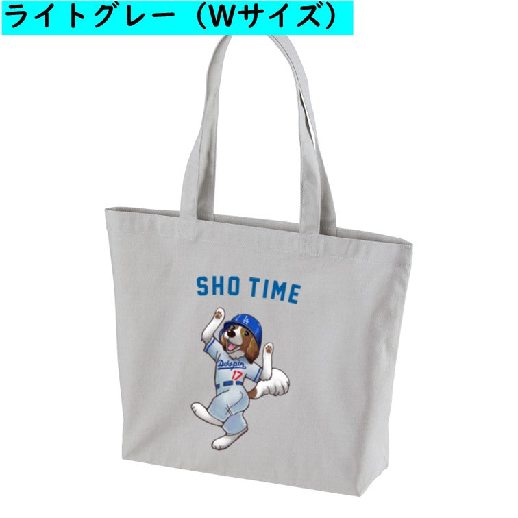 デコピン キケポーズ トートバッグ 大谷選手移籍記念 野球 二刀流 デコイ Decoy 犬