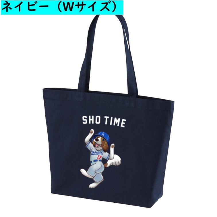 デコピン キケポーズ トートバッグ 大谷選手移籍記念 野球 二刀流 デコイ Decoy 犬