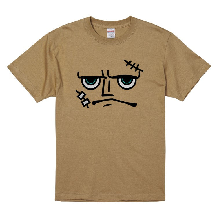 ハロウィンTシャツ半袖Tシャツ【ハロウィンフランケンフェイス】おもしろTシャツ ネタTシャツ
