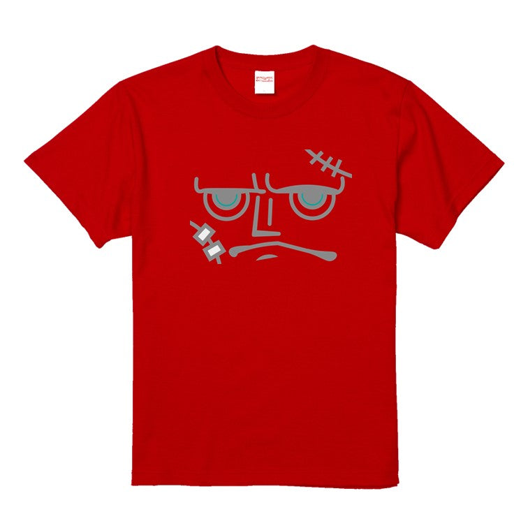 ハロウィンTシャツ半袖Tシャツ【ハロウィンフランケンフェイス】おもしろTシャツ ネタTシャツ