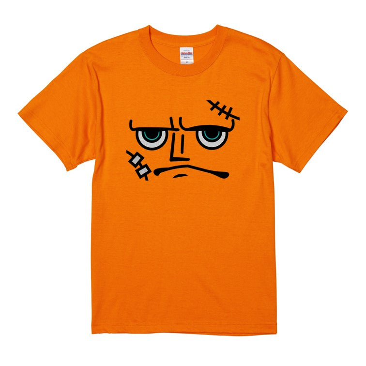 ハロウィンTシャツ半袖Tシャツ【ハロウィンフランケンフェイス】おもしろTシャツ ネタTシャツ