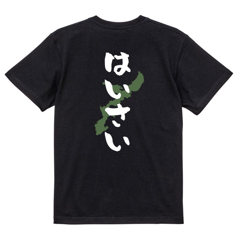 方言系半袖Tシャツ【はいさい 沖縄県】おもしろTシャツ ネタTシャツ
