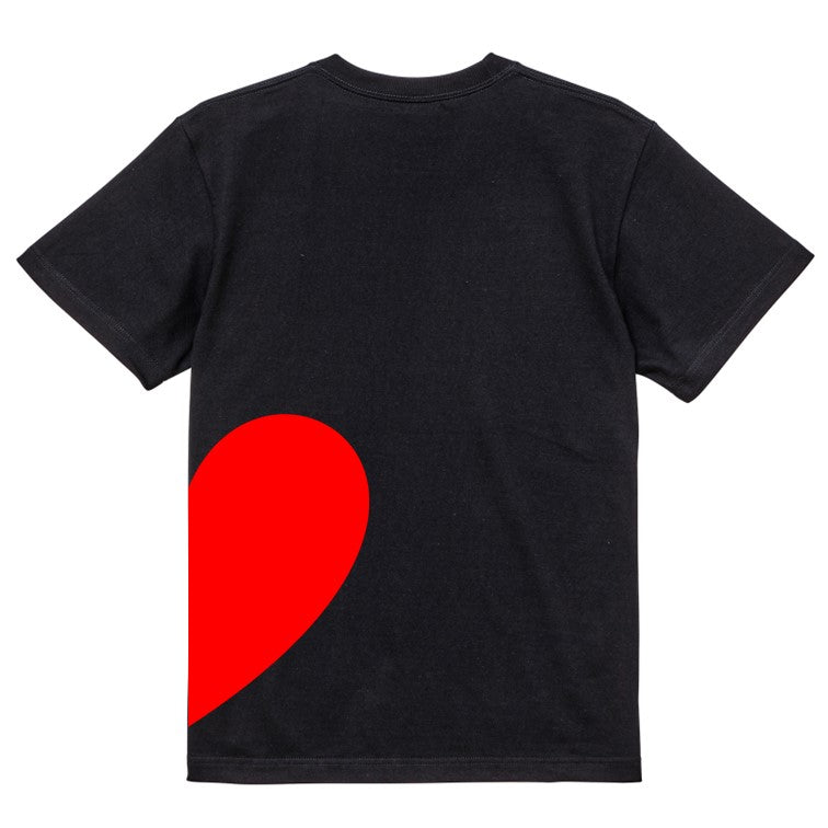 ペア系半袖Tシャツ【ペアハート】おもしろTシャツ ネタTシャツ