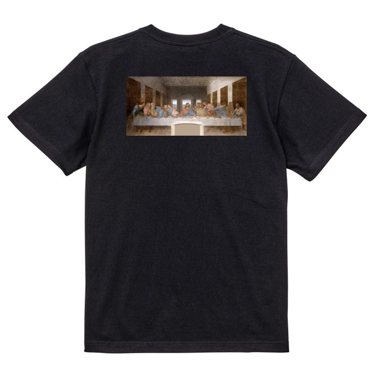 芸術系半袖Tシャツ【ダ・ヴィンチ「最後の晩餐」】おもしろTシャツ ネタTシャツ