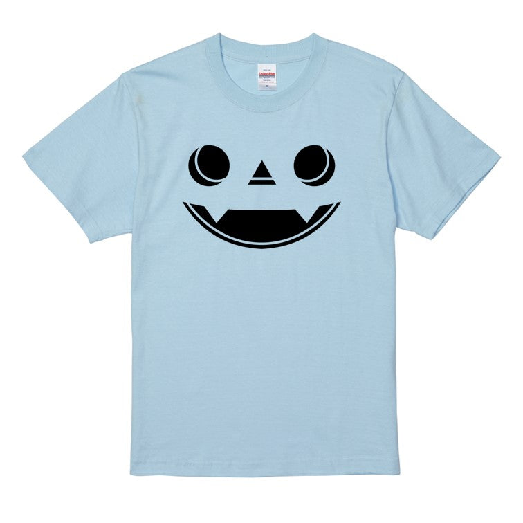 ハロウィンTシャツ半袖Tシャツ【ハロウィン丸目かぼちゃ】おもしろTシャツ ネタTシャツ
