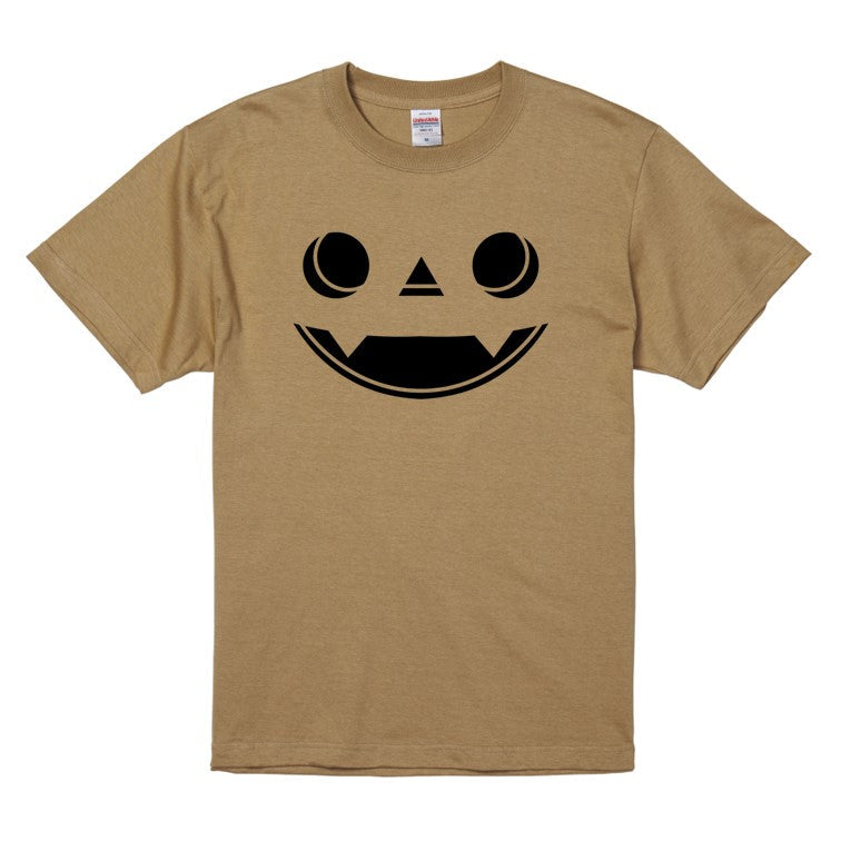 ハロウィンTシャツ半袖Tシャツ【ハロウィン丸目かぼちゃ】おもしろTシャツ ネタTシャツ