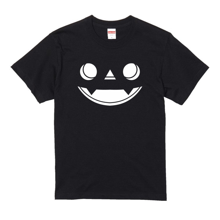 ハロウィンTシャツ半袖Tシャツ【ハロウィン丸目かぼちゃ】おもしろTシャツ ネタTシャツ