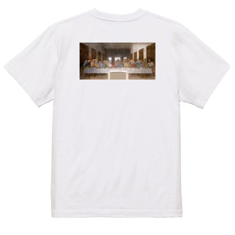 芸術系半袖Tシャツ【ダ・ヴィンチ「最後の晩餐」】おもしろTシャツ ネタTシャツ