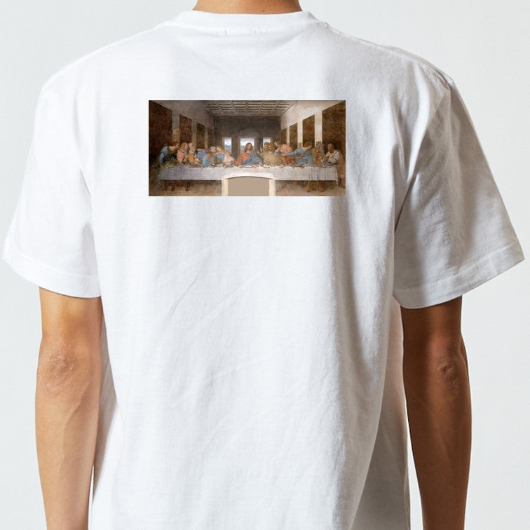 芸術系半袖Tシャツ【ダ・ヴィンチ「最後の晩餐」】おもしろTシャツ ネタTシャツ