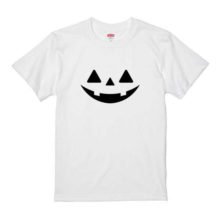 ハロウィンTシャツ半袖Tシャツ【ハロウィン三角目かぼちゃ】おもしろTシャツ ネタTシャツ