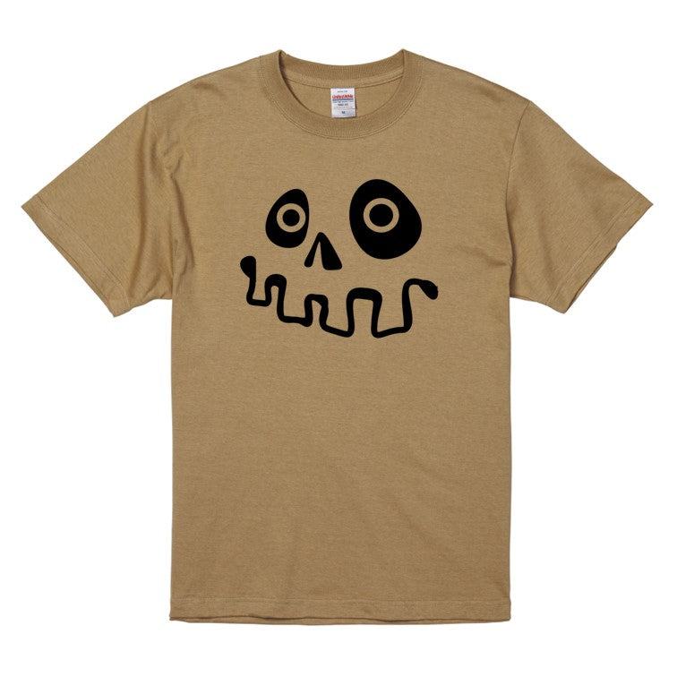 ハロウィンTシャツ半袖Tシャツ【ハロウィンスケルトンフェイス】おもしろTシャツ ネタTシャツ
