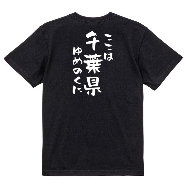夢の国系半袖Tシャツ【ここは千葉県ゆめのくに】おもしろTシャツ ネタTシャツ
