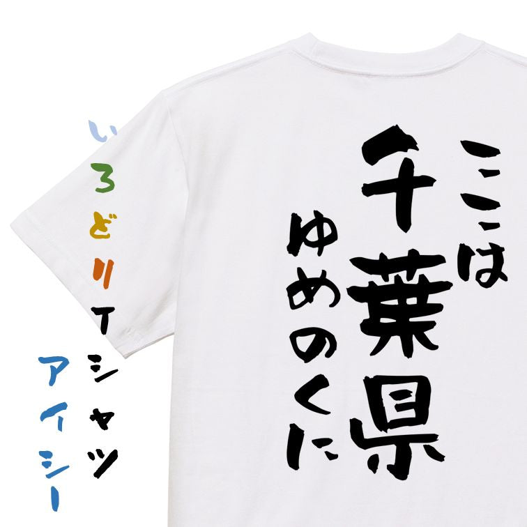 夢の国系半袖Tシャツ【ここは千葉県ゆめのくに】おもしろTシャツ ネタTシャツ