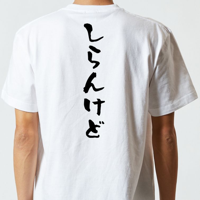 ネタ系半袖Tシャツ【しらんけど】おもしろTシャツ ネタTシャツ