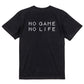 ファミコン風ゲーム系半袖Tシャツ【NOGAMENOLIFE】おもしろTシャツ　ネタTシャツ