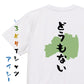 方言系半袖Tシャツ【どうもない 福島県】おもしろTシャツ　ネタTシャツ