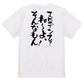 名言系半袖Tシャツ【エビデンス？ね～よ、そんなもん！】おもしろTシャツ　ネタTシャツ