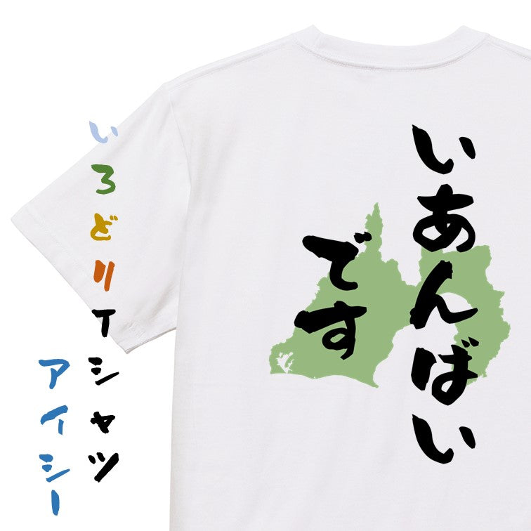 方言系半袖Tシャツ【いあんばいです 静岡県】おもしろTシャツ　ネタTシャツ