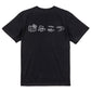 立体文字脱力系半袖Tシャツ【ぽんこつ(横)(立体文字)】おもしろTシャツ　ネタTシャツ