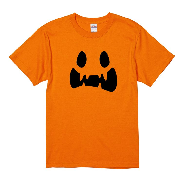 ハロウィンTシャツ半袖Tシャツ【ハロウィンキバ口オバケ】おもしろTシャツ　ネタTシャツ