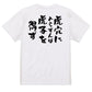 名言系半袖Tシャツ【虎穴に入らずんば虎子を得ず】おもしろTシャツ　ネタTシャツ