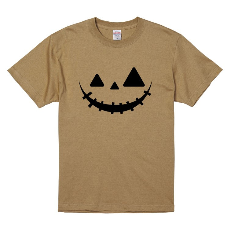 ハロウィンTシャツ半袖Tシャツ【ハロウィン縫い口三角目オバケ】おもしろTシャツ　ネタTシャツ