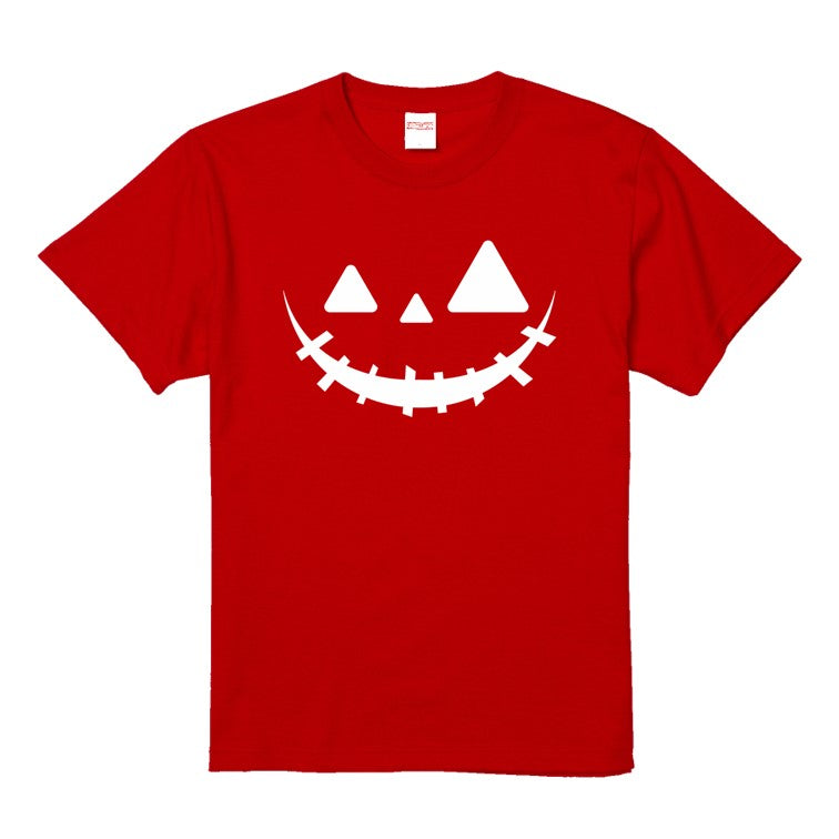 ハロウィンTシャツ半袖Tシャツ【ハロウィン縫い口三角目オバケ】おもしろTシャツ　ネタTシャツ