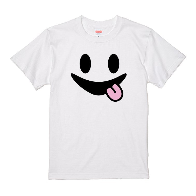 ハロウィンTシャツ半袖Tシャツ【ハロウィンペロ口オバケ】おもしろTシャツ　ネタTシャツ