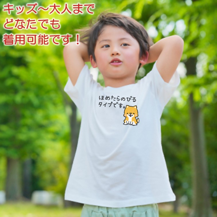 おもしろ柴犬Tシャツ　おもしろTシャツ　イラストネタTシャツ