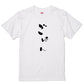 ゆる文字食べ物系半袖Tシャツ【ごはん(ゆる文字)】おもしろTシャツ　ネタTシャツ