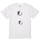 ゆる文字食べ物系半袖Tシャツ【もも(ゆる文字)】おもしろTシャツ　ネタTシャツ