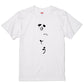 ゆる文字食べ物系半袖Tシャツ【なっとう(ゆる文字)】おもしろTシャツ　ネタTシャツ