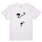 ゆる文字食べ物系半袖Tシャツ【ぴざ(ゆる文字)】おもしろTシャツ　ネタTシャツ