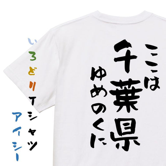 夢の国系半袖Tシャツ【ここは千葉県ゆめのくに】おもしろTシャツ　ネタTシャツ